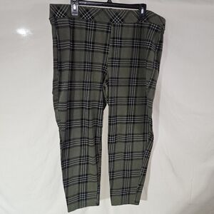 Torrid Green Plaid Legging